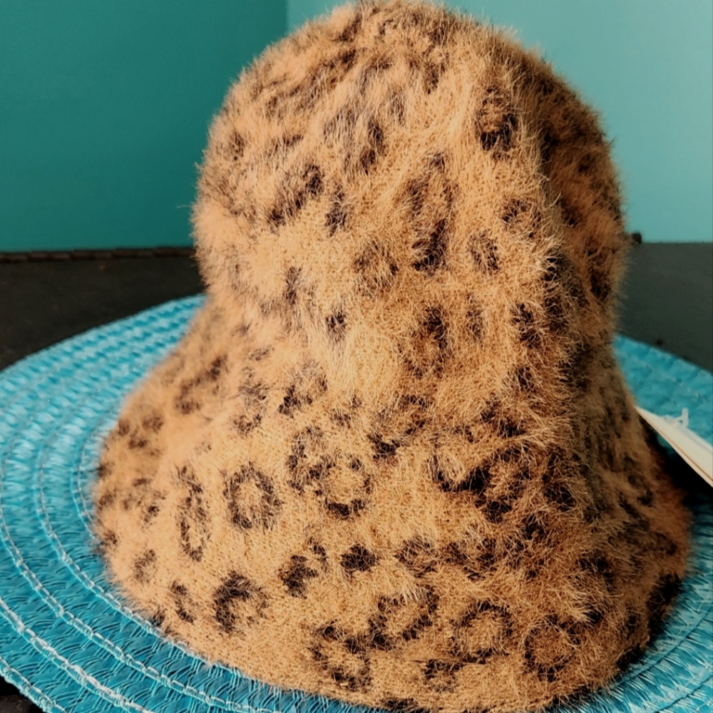A New Day Hat NWT Adjustable Sizing Brown with black print
